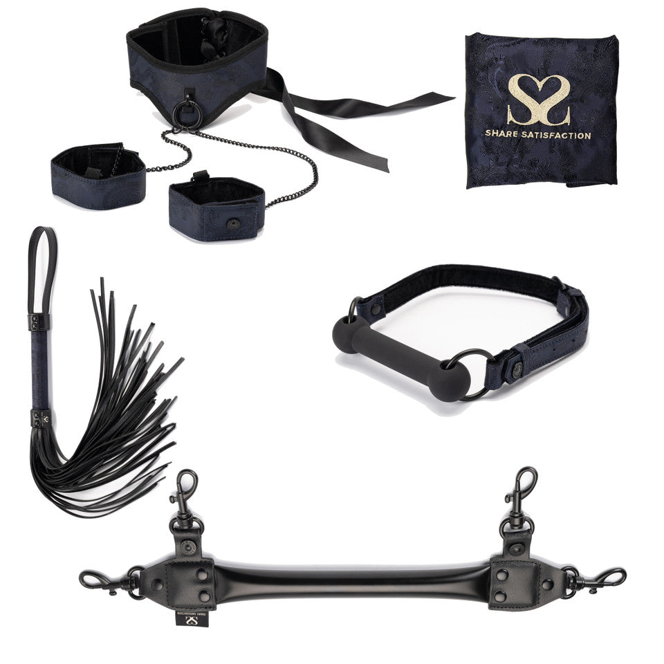 Bound Luxury Posture Collar Bondage Set