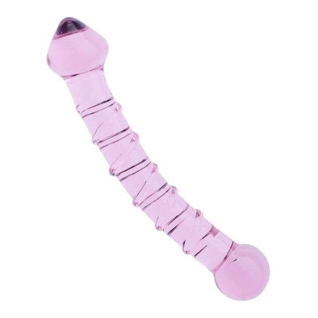 Lucent Whirls Glass Massager - 6.5 Inch - The Pleasure Is Mine